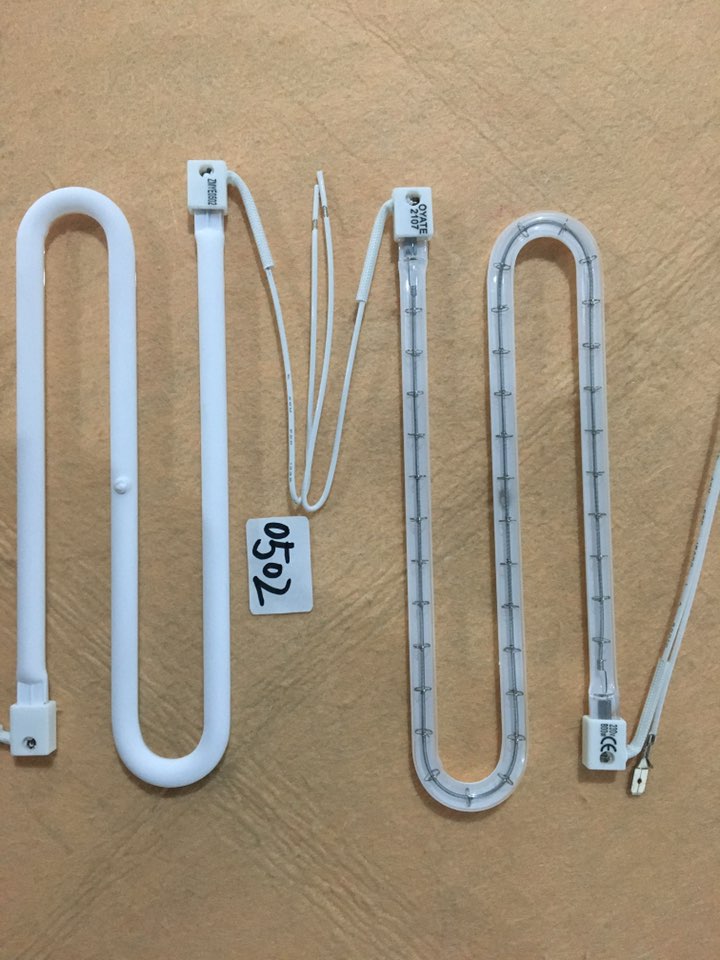 220v 240v 2000w 1000w 400w Halogen Lamp Infrared Heat Lamp For Car Paint Curing